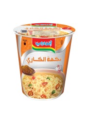 Indomie Gout Curry Flavour with Seasoning Powder and Sauce Instant Cup Noodles, 60g