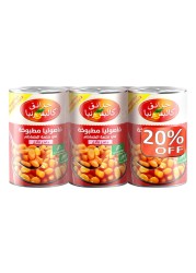 California Garden Ready To Eat Baked Beans In Tomato Sauce 420g Pack of 3