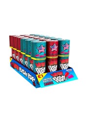 Bazooka Mega Push Pop Candy 30g Pack of 18