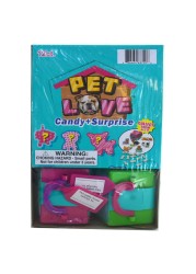 Kidsmania Pet Love Candy and Surprise Toy, 8g