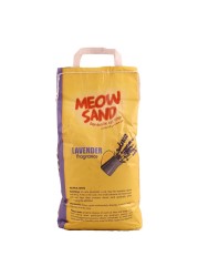 Meow Sand Bentonite Compact Clumping Cat Litter Lavender 5kg