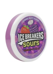 Icebreakers Sours Strawberry and Mixed Berry Flavour Candy, 42g