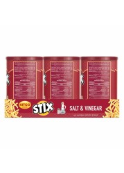 Kitco Stix Salt and Vinegar Potato Sticks, 45g Pack of 6