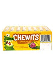Chewits Fruit Salad Flavour Candy, 30g Pack of 24