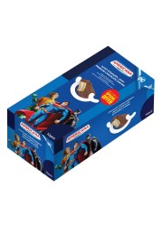 Americana DC Spiderman Premium Chocolate Coating Sandwich Vanilla Cake Filled With Vanilla Cream 35g Pack of 12