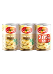 California Garden Canned Hommos Tahina Dip 400g Pack of 3