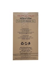 Family Harvest Tropical Fruit Flavoured Black Tea Bags 20 Tea Bags