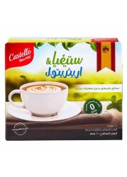 Castello Stevia and Erythritol Natural Origin Zero Calorie Sweetener Sachets, 60g
