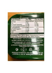 John West Boneless Sardines In Tomato Sauce 95g