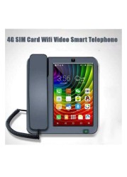 Smart Android 6.0 Videophone with 4G SIM Network Tablet-Style Wireless Videophone with HD Video Calling, Globe Connectivity