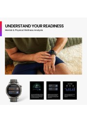 Amazfit Balance Smart Watch, AI Fitness Coach, Sleep &amp; Health Tracker With Body Composition, GPS, Alexa Built-In, Bluetooth Calls, 14-Day Battery, 1.5&quot; AMOLED Display, For Android/iPhone, Black