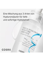 COSRX Hyaluronic Hydrium Triple Moisture | B5 has Moisturizing Serum | Regenerating | Anti - Inflammatory effects | Ampoule For Hydrated Skin by