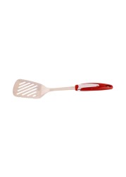 Ascot Slotted Turner Silver And Red 35cm