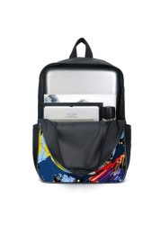 3pcs Set Soccer Themed 3D Printed Backpack Crossbody Bag Pencil Case 16 Inch Schoolbag Outdoor Travel Bag