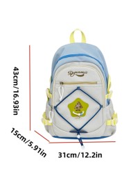 Back To School Classic Fashion Casual High Capacity Durable Portable Travel Backpack Suitable For Any Occasion