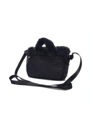 Nike 2025 Girls NK FX FUR CROSSBODY Shoulder Bag FZ1329 010