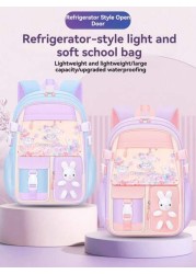 New Stylish Cute Kids Backpack Waterproof Lightweight Backpack For Elementary School Girls Aged 6 12 Years Old