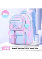 1pc Cute Preppy Lightweight Portable Large Capacity With Adjustable Strap Bowknot School Bag For Girl Refrigerator Style Design Backpack School Bag S Bag Small Backpack Bag School School Backpack Ruck