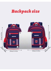 1pc Children s Backpack Unisex School Bag With Padded Shoulder Straps Lightweight Backpack For Girls And Boys Aged 3 14 Ideal For School And Travel