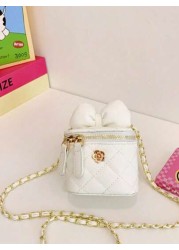 Mini Bow Knot Crossbody Bag For Girls Fashionable And Versatile