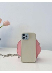 Fashion Casual PU Girls Cute Floral Shoulder Crossbody Bag Mini Small Clutch Wallet Purse