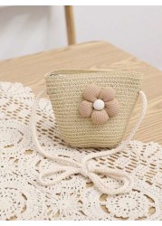 Girls New Arrival Cute Princess Petal Shoulder Bag For Outdoors Beach And Daily Use