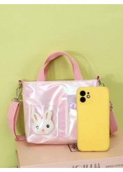Free Gift Little Rabbit Shoulder Bag Cartoon Girls Crossbody Handbag For Kids