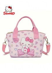 Sanrio 1pc Hello Kitty Sanrio Multipurpose Tote Cute Anime Shoulder Bag Cinnamoroll Tote Kids Tote Teen Tote For Christmas Gifts
