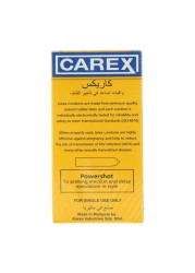 واقي ذكري CAREX POWERSHOT DELAY 12'S
