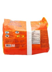Lucky Me! Pancit Canton Chowmein Noodles Sweet And Spicy Flavour 6 Noodles 60g Pack of 2