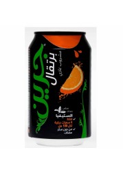 Green Cola Orange Flavoured Carbonated Soft Drink 330ml