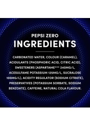 Pepsi Zero Cola Beverage Cans 155ml Pack of 15