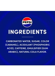 Pepsi Cola Beverage Cans 330ml Pack of 6