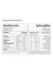 Freshly Foods Tempura Chicken Bites 600g