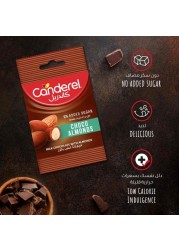 Canderel Choco Almonds Milk Chocolate No Added Sugar Bar 40g