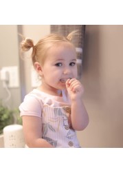 LEPGIFE U Shaped Kids Toothbrush 4 Pack UType Whole Mouth Toothbrush for Kids Age 610
