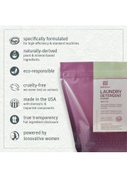 Grab Green Natural 3in1 Laundry Detergent Powder Water Lily 100 Loads