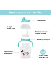 Disney Mickey Mouse Sipper With Spill Proof Straw Blue
