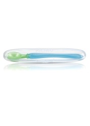 Nuby 3Pack Easy Go Spoons and Travel Case Colors May Vary 9 Months Plus