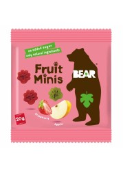 Bear Dino Paws Strawberry And Apple Pure Fruit Snacks 20g Pack of 5