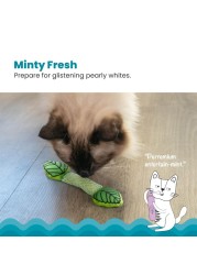 Petstages Fresh Breath Mint Stick Dental Cat Chew Toy