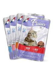 Les Repas Plaisir Cats Chunky In Gravy 100g Pack of 12