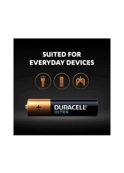 Duracell AAA Alkaline Battery 1.5V Black 8 Battery