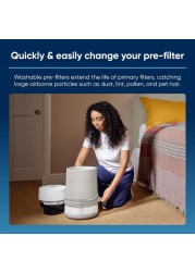 Blueair Genuine Prefilter Fabric Cover For Blue Max 3350I Air Purifier In Limestone Beige