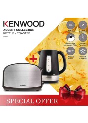 Kenwood Kettle Toaster Bundle ZJP01.A0BK TCM01.A0BK