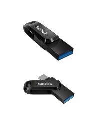 سانديسك ألترا درايف مزدوج غو USB نوع C 64 غيغابايت - اسود