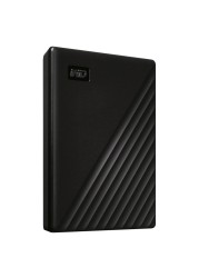 دبليو دي ماي باسبورت قرص الصلب الخارجي USB 3.2 Gen 1 بسعة 1 تيرابايت - أسود