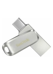 سانديسك ألترا محرك أقراص USB فاخر مزدوج نوع-C محرك فلاش 256 غيغابايت