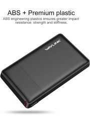 External USB 3.0 Hard Drive Case, Wavlink Hard Drive Enclosure, Support SATA I/Ii/Iii/HDD/SSD Hard Disk Case, Hard Drive Reader With LED Indicator, Support Uasp &amp; 2TB Drives