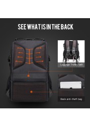 Arctic Hunter 26 L Laptop Backpack Water Resistant Anti-Theft Pocket with USB Port and Separate Laptop Compartment Premium Office Backpack B00387 Black